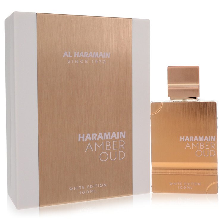 Al Haramain Amber Oud White Edition by Al Haramain Eau De Parfum Spray (Unisex) 3.4 oz Al Haramain Amber Oud White Edition by Al Haramain Eau De Parfum Spray (Unisex) 3.4 oz